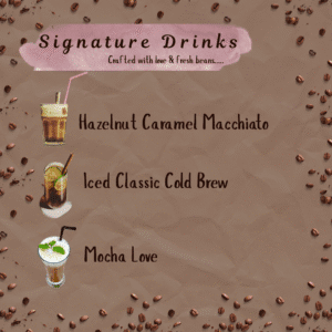 signature drinks