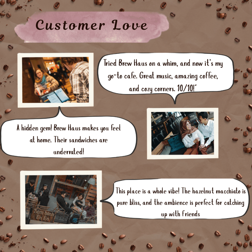 customer love and comments